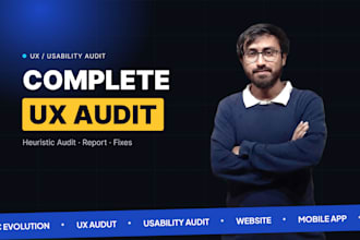 conduct a professional UX audit for your website or app
