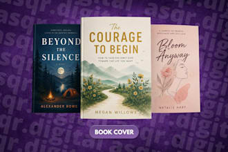 design a book cover, ebook cover, and minimalist book cover