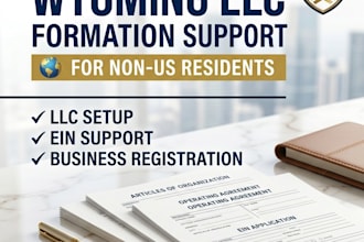 help you start a wyoming llc and complete the registration process