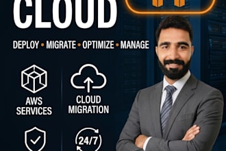 be your AWS solutions architect for cloud migration and infrastructure