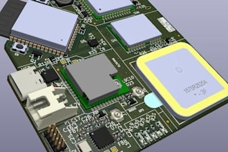 design custom iot pcb, smart device hardware, and circuit board