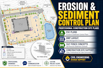 design erosion and sediment control plans for construction sites
