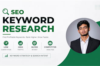 do SEO keyword research and competitor analysis