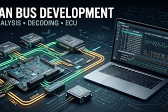 design automotive can bus communication systems