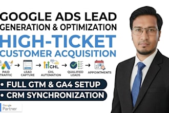 build a conversion focused google ads lead generation system