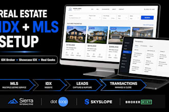 setup idx broker showcase idx sierra real geeks dotloop skyslope mls opentoclose