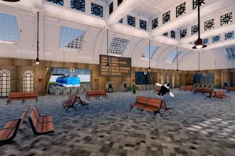 do roblox game assets, characters, animation and game ready models
