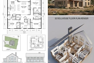 create architectural permit plans, design sets, and 3d renders