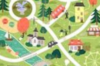 create a city map, street map, tourist map, urban map, and vector map