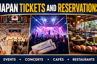 book any japan tickets, events, concerts and reservations