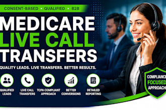 selling medicare leads and call transfers consent based