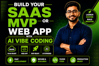 develop your saas mvp or web app with ai vibe coding