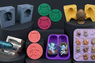 model custom silicone mold for soap candle resin chocolate cake jewelry casting
