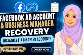 fix and provide facebook business manager with profile or immortal bm within 1hr