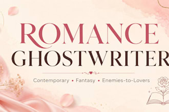 ghostwrite any intense romance novel of your choice