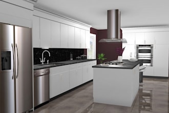 design custom kitchen and bathroom cabinets using mozaik and sketchup