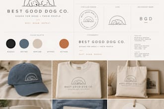 do your modern logo and brand expert for start ups