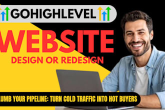 gohighlevel website design ghl automation gohighlevel landing page sales funnel