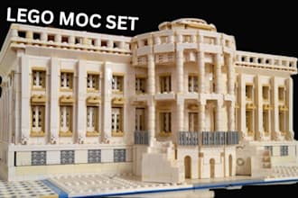 do lego set lego moc house with parts list in bricklink studio