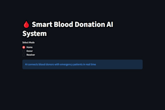 create blood ai donation