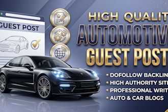 publish automotive guest posts and build quality backlinks
