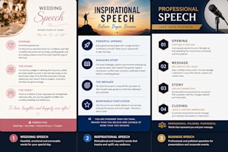 write an engaging speech for any occasion
