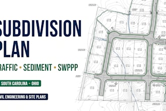 subdivision plan traffic control sediment control plan swppp south carolina ohio