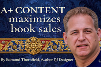 design bespoke amazon KDP a plus content for your book