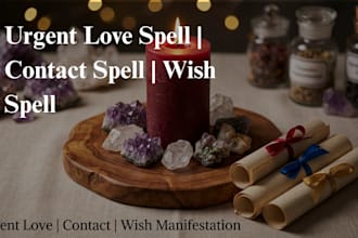 cast urgent love spell, contact spell and wish manifestation spell