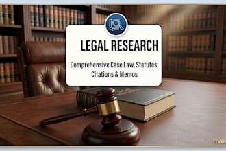 provide paralegal services legal research and  legal support