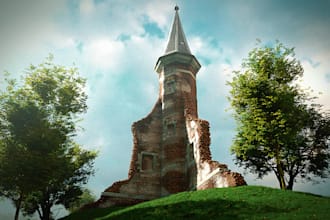 create 3d environments in blender
