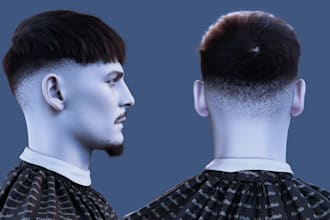 create custom 3d metahuman characters and realistic metahuman hair