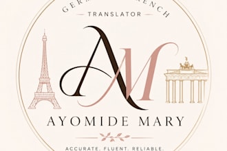 translate german and french documents into english professionally