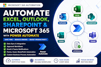 automate excel outlook sharepoint and microsoft 365 with power automate