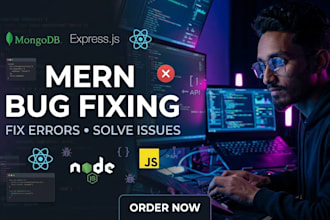 fix bugs and errors in your mern stack web application