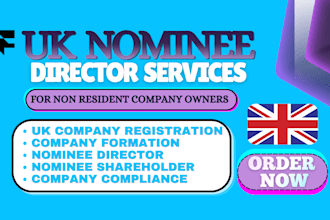 provide nominee director service for UK companies