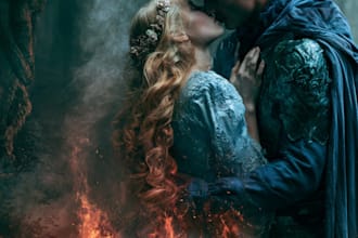 design professionally fantasy erotica or romance book cover