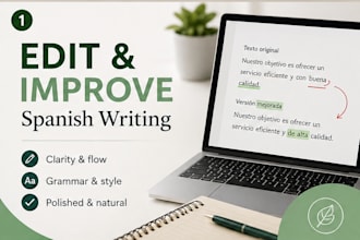 edit and improve your spanish writing