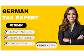 do german tax, bookkeeping, vat, tax return and