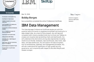 provide professional database management and data entry