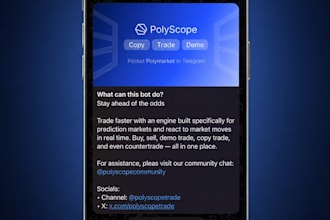 develop a custom telegram or discord bot in python