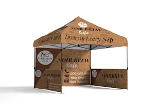 design custom canopy tent, event tent, gazebo and table cover