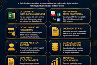 data entry data analysis