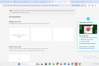 setup shopify description zoh