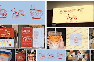 design a professional logo, branding kit and brand identity