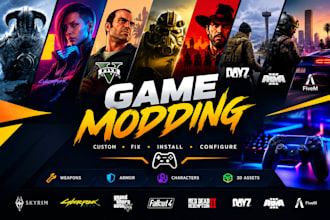 fix install cyberpunk2077  skyrim mod gta 5  arma 3 fivem redm ark mods npc cust