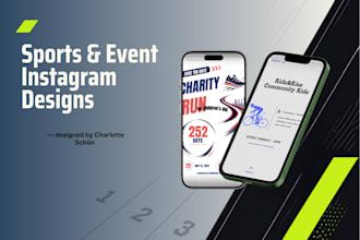 designing a dynamic event poster for sports community events
