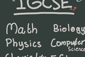 prepare and tutor student for their igcse exams