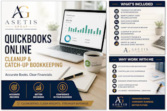 clean up and catch up your quickbooks online bookkeeping
