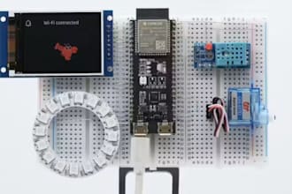 develop iot device, esp32 arduino embedded system and hardware prototype